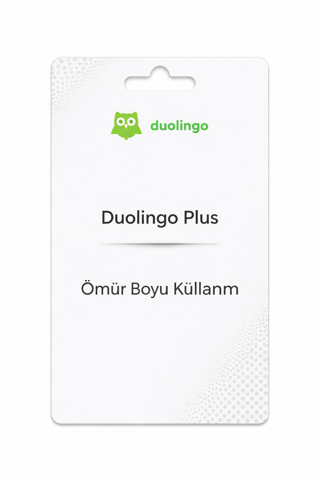 Duolingo Plus Ömür Boyu (Şahsi Mailinize Tanımlanır)